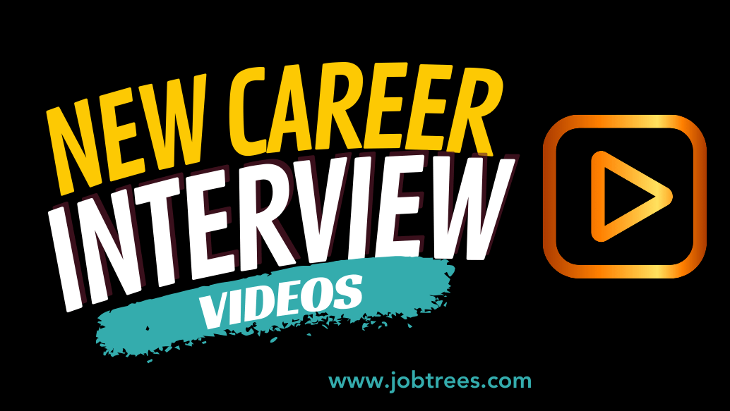 announcing new career interview videos released on jobtrees